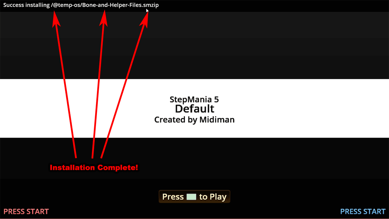 how to install stepmania characters