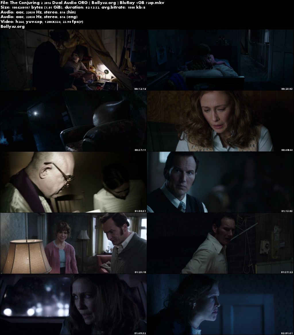 the conjuring 2 in hindi download 720p